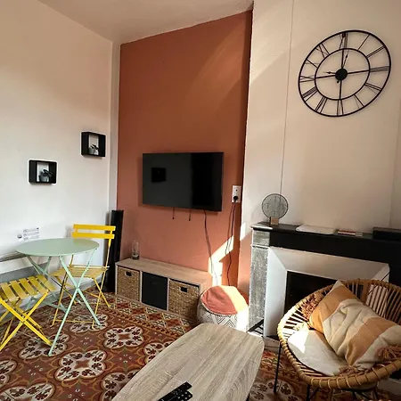 Studio Climatise Avec Wi-Fi Et Netflix - Fac, Gare & Centre A Pied Perpignan Exterior photo